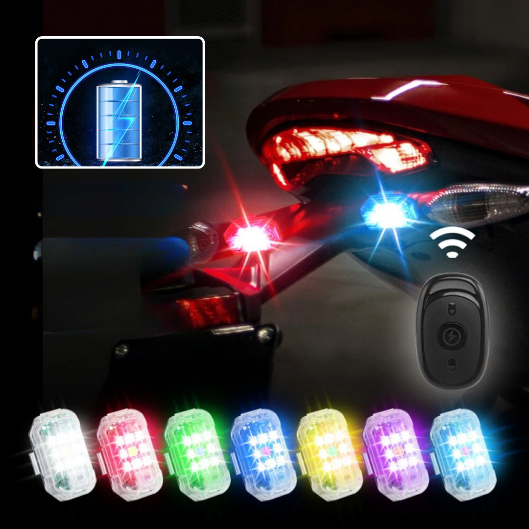 FlashSécu™|Éclairage LED pour vélo, Voiture